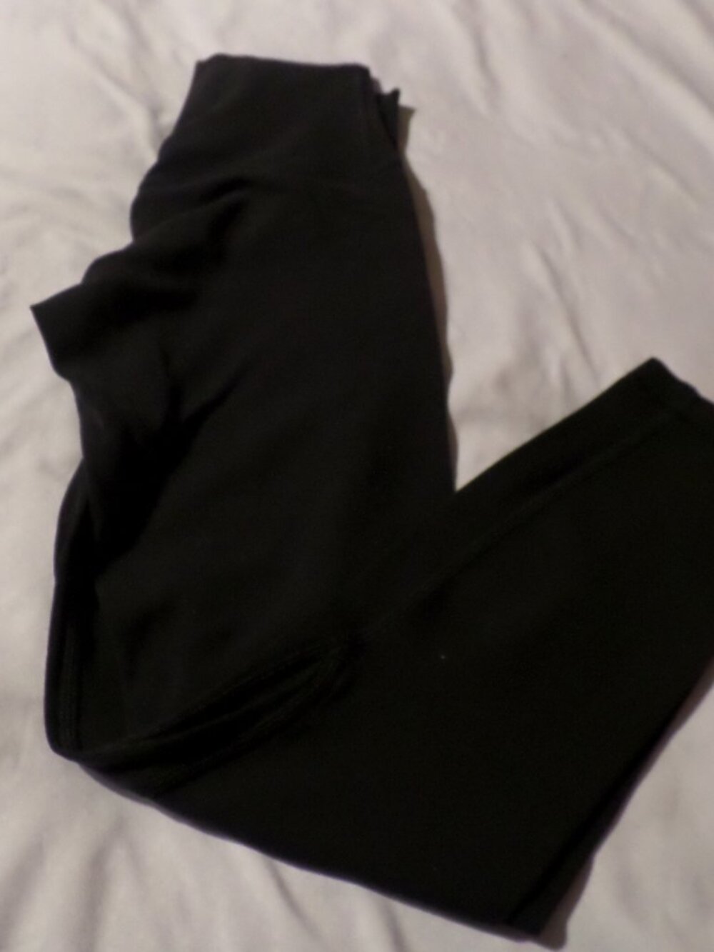 Lululemon Black Align High-Rise Crop Leggings – Size 2   (0065)